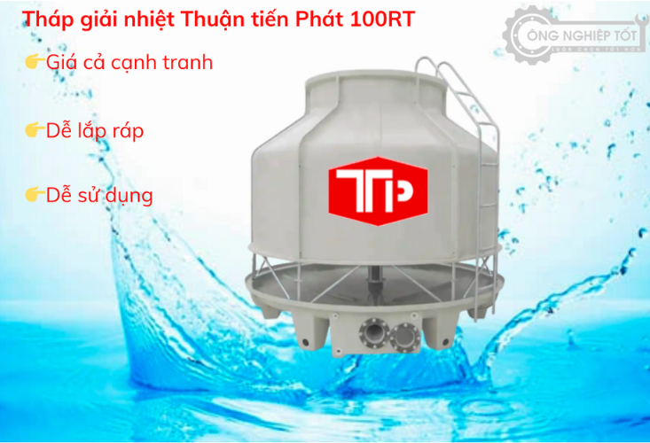 Tháp giải nhiệt Thuận Tiến Phát 100RT